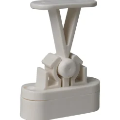 DWS Kunststof deurvanger verend wit