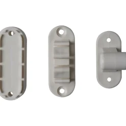 DWS Kunststof deurvanger verend wit