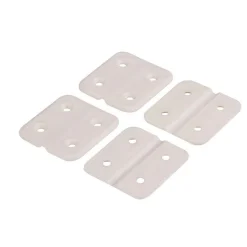 Hot DWS Kunststof scharnieren wit 4 stuks