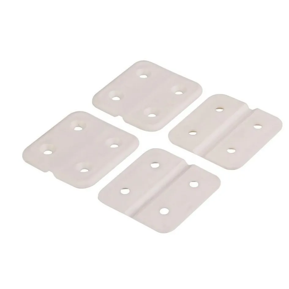 Hot DWS Kunststof scharnieren wit 4 stuks