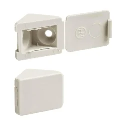 DWS Meubelverbinders 2 gaats magnolia per 10 stuks