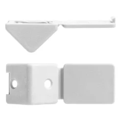 Discount DWS Meubelverbinders 2 gaats wit per 10 stuks