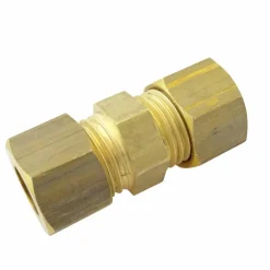 DWS rechte knelkoppeling 8 mm messing