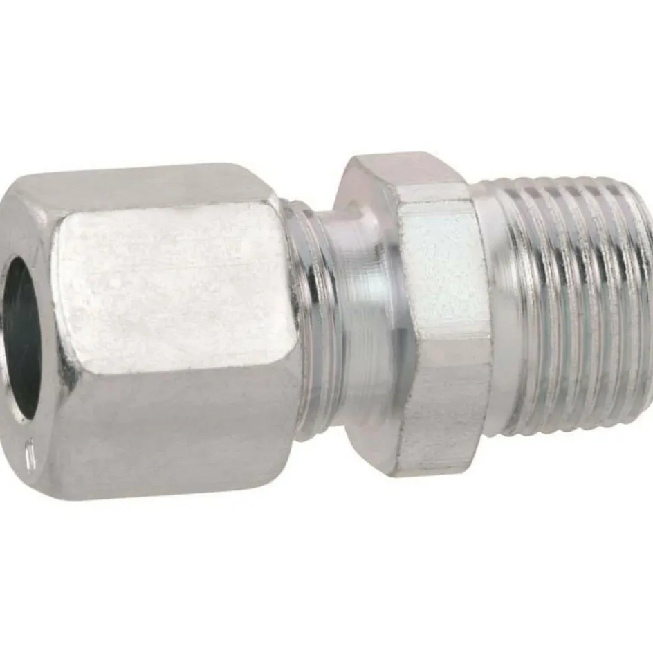 DWS Rechte knelkoppeling 10 mm x 3/8 buitendraad