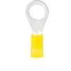DWS Ringkabelschoen M4 geel per 10 stuks