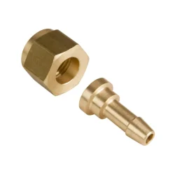 Outlet DWS slangtule met wartel M15 rechts