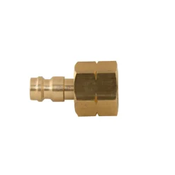 DWS Snelkoppeling male met wartelmoer 1/4