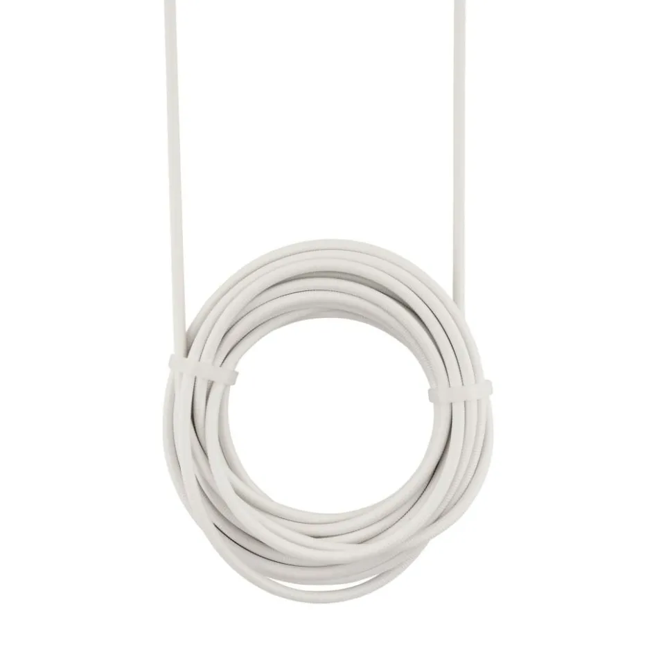 DWS Spiraalveer wit 5 meter
