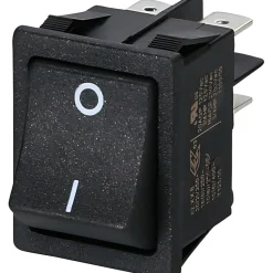 DWS Wipschakelaar 16A 30 x 22 mm zwart