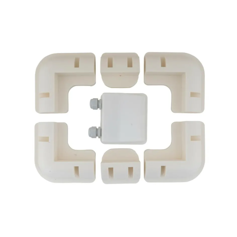 DWS Zonnepaneel montageset 7-delig wit