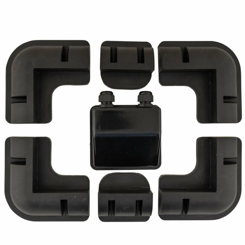 DWS Zonnepaneel montageset 7-delig zwart