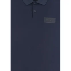 New EA7 6DPF04-PJRGZ tennispolo heren blue