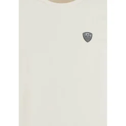 Clearance EA7 Train Premium Shield shirt heren beige