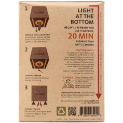 EAZYBBQ Family houtskool 1,6 kg