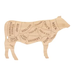 Esschert Design Koe snijplank