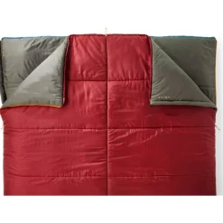 Online Exped Megasleep Duo 2-persoons slaapzak burgundy ocean