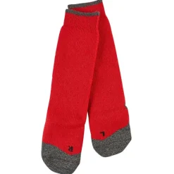 New Falke Active Warm + skisokken junior red