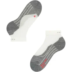 Falke RU4 Short hardloopsokken heren white mix