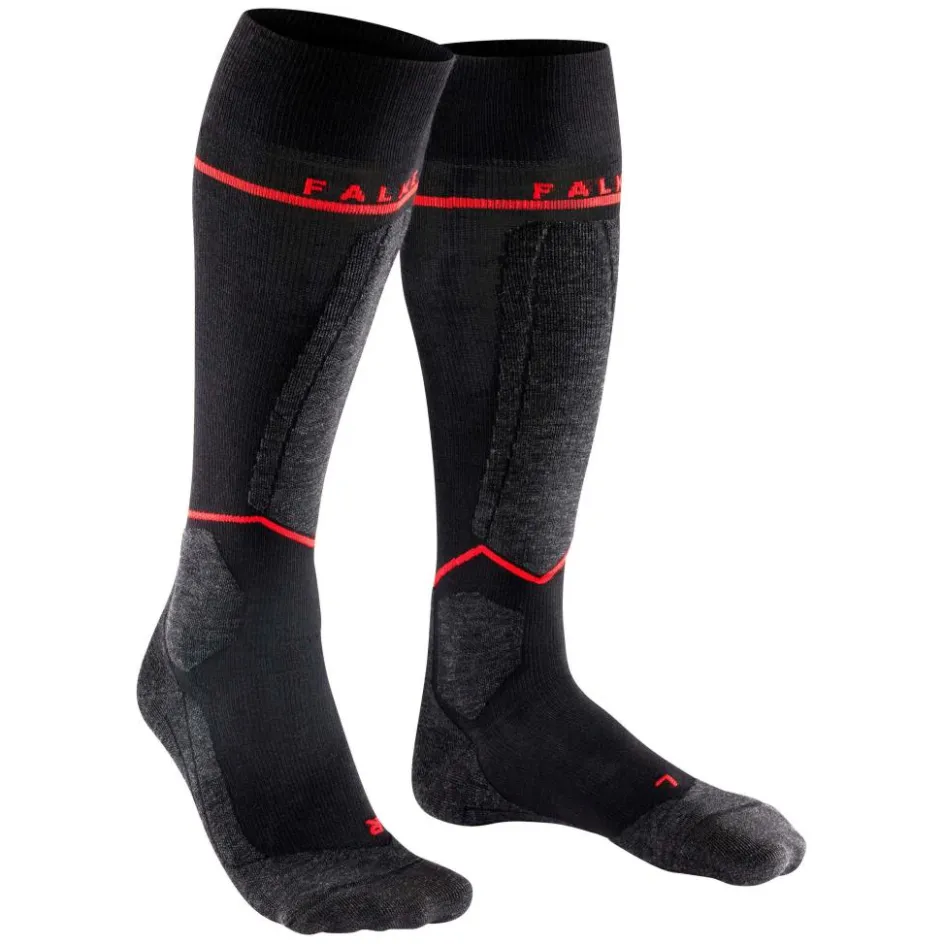 Best Falke SK4 Advanced Compression Light skisokken dames black mix