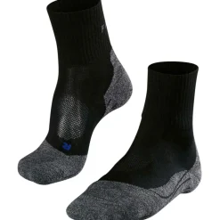 Sale Falke TK2 Short Cool wandelsokken heren black mix