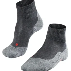 Falke TK5 Short wandelsokken dames asphalt melange