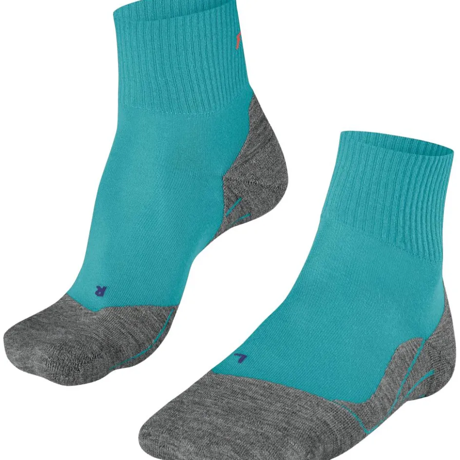 Online Falke TK5 Wander Cool Short wandelsokken dames turquoise