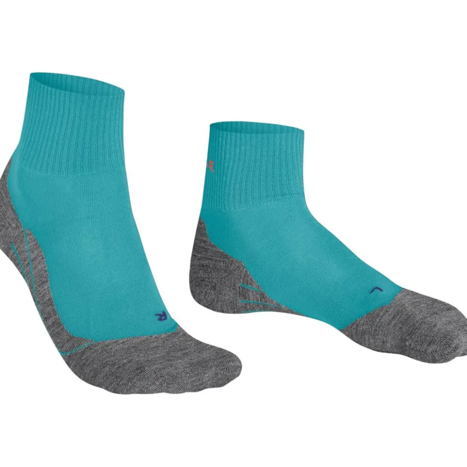Online Falke TK5 Wander Cool Short wandelsokken dames turquoise