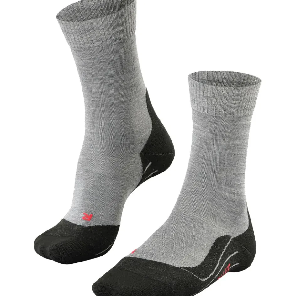 New Falke TK5 Wander wandelsokken heren light grey