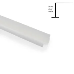 Hot Fawo Hoefijzer gordijnrail enkel 2,5 meter