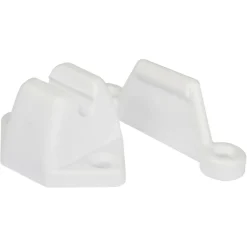 Best Fawo Kunststof deurvanger 2-delig wit