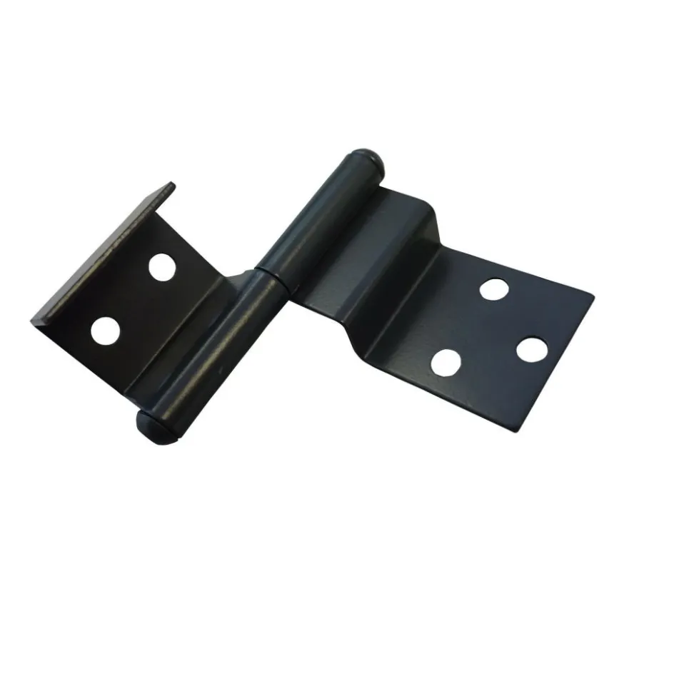 Outlet Fawo Linksdraaiend deurprofiel scharnier donkergrijs per 2 stuks