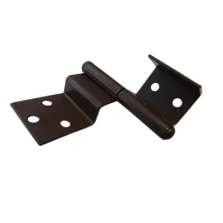Fawo Rechtsdraaiend deurprofiel scharnier bruin per 2 stuks