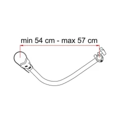 Fiamma Bike-Block Pro 4 Black fietsklem