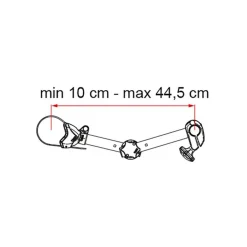 Discount Fiamma Bike-Block Pro D1 fietsklem black