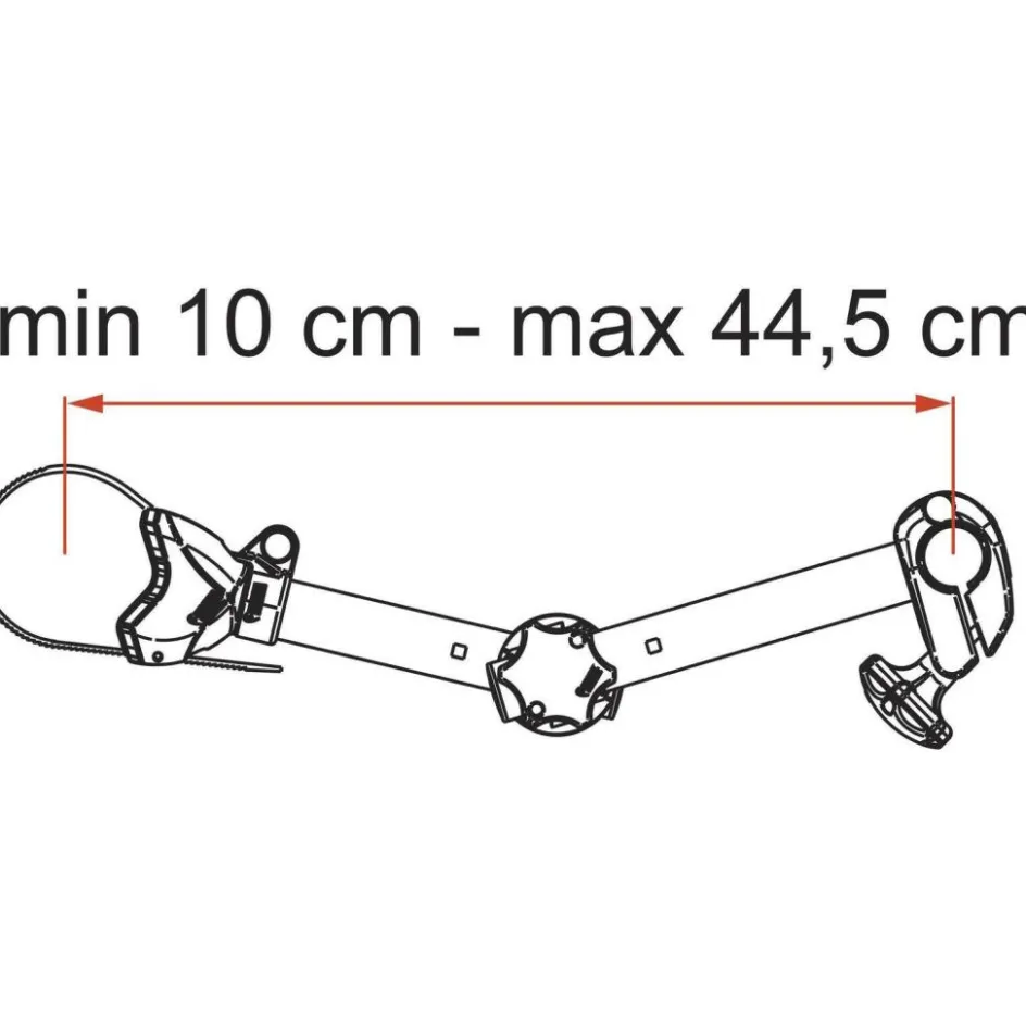 Fiamma Bike-Block Pro S D1 fietsklem deep black