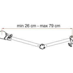 Discount Fiamma Bike-Block Pro S D3 fietsklem deep black