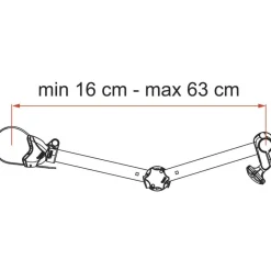 Best Fiamma Bike-Block Pro S D2 fietsklem deep black