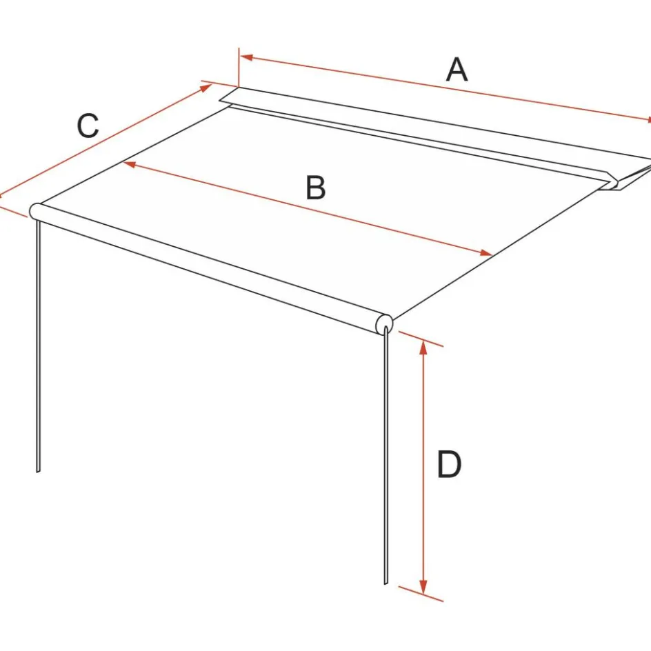 Fiamma CaravanStore 190 zakluifel - Royal Grey