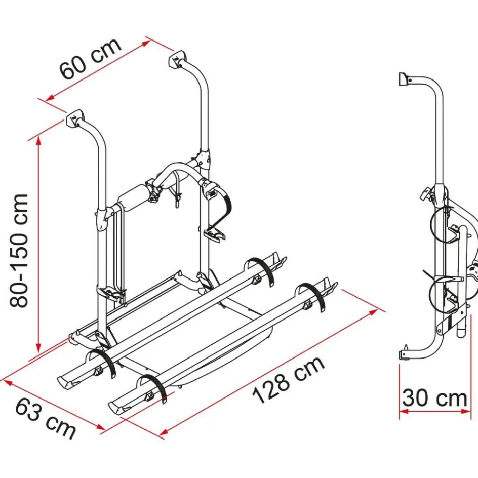 Fiamma Carry Bike UL fietsendrager black restyling