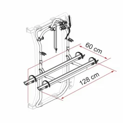 Fiamma Carry-Bike Frame fietsendrager deep black