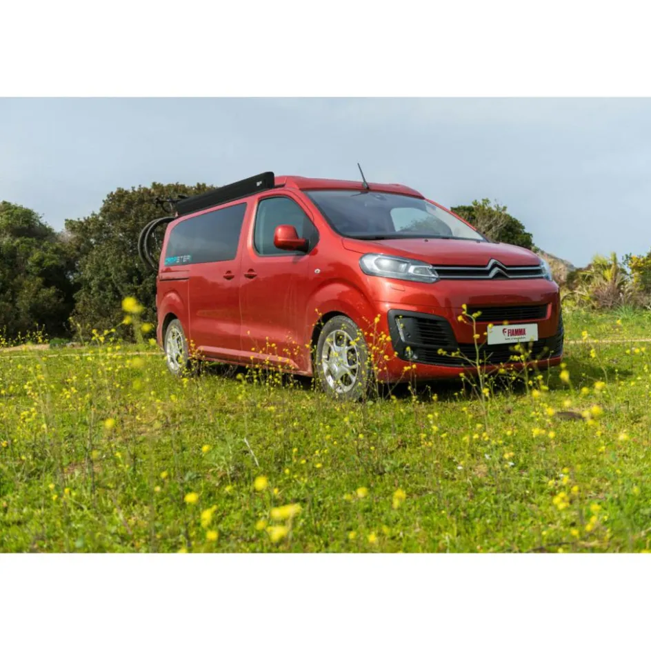 Sale Fiamma F45 S 190 cassetteluifel deep black - Royal Grey