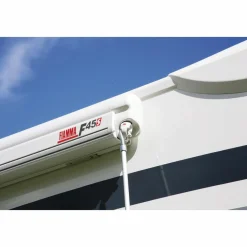 Fiamma F45 S 400 cassetteluifel polar white - Royal Grey