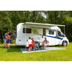 Fiamma F45 S 375 cassetteluifel polar white - Royal Grey