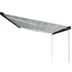 Clearance Fiamma F80s 320 cassetteluifel deep black - Royal Grey  V25