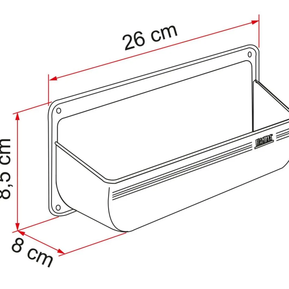 New Fiamma Pocket opbergbakje M