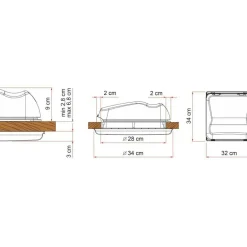 Best Fiamma Vent 28 F dakluik white