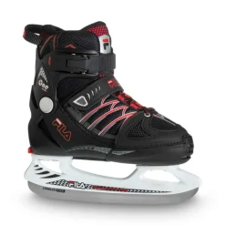 Fila X One Ice 20 verstelbare ijshockeyschaatsen junior black red