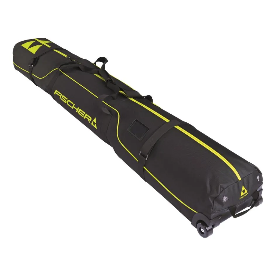 Outlet Fischer Alpine Race Wheels skitas black yellow