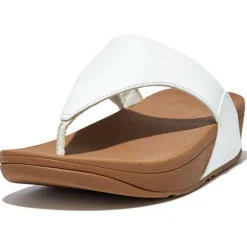Best FitFlop Lulu Leather Toe-post slippers dames white