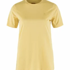 Sale Fjällräven Abisko Day Hike SS shirt dames mais yellow
